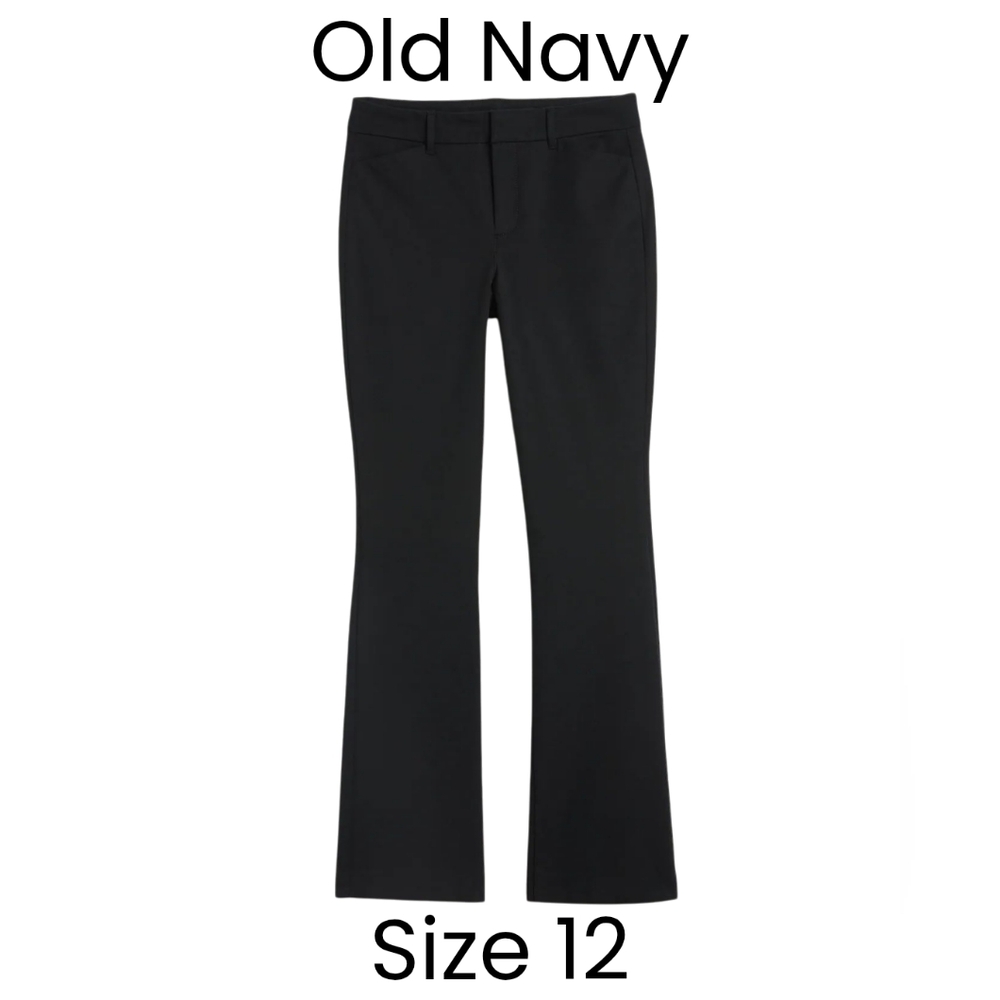 Old Navy High Rise Pixie Flare Size 12